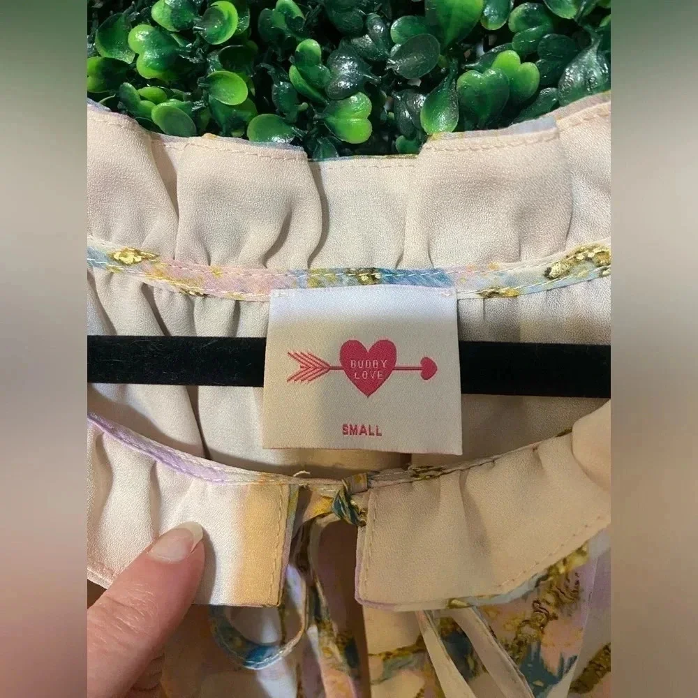 Buddy Love - Zozo Magical Elastic Waist Mini Dress - Size Small - Picture 7 of 12